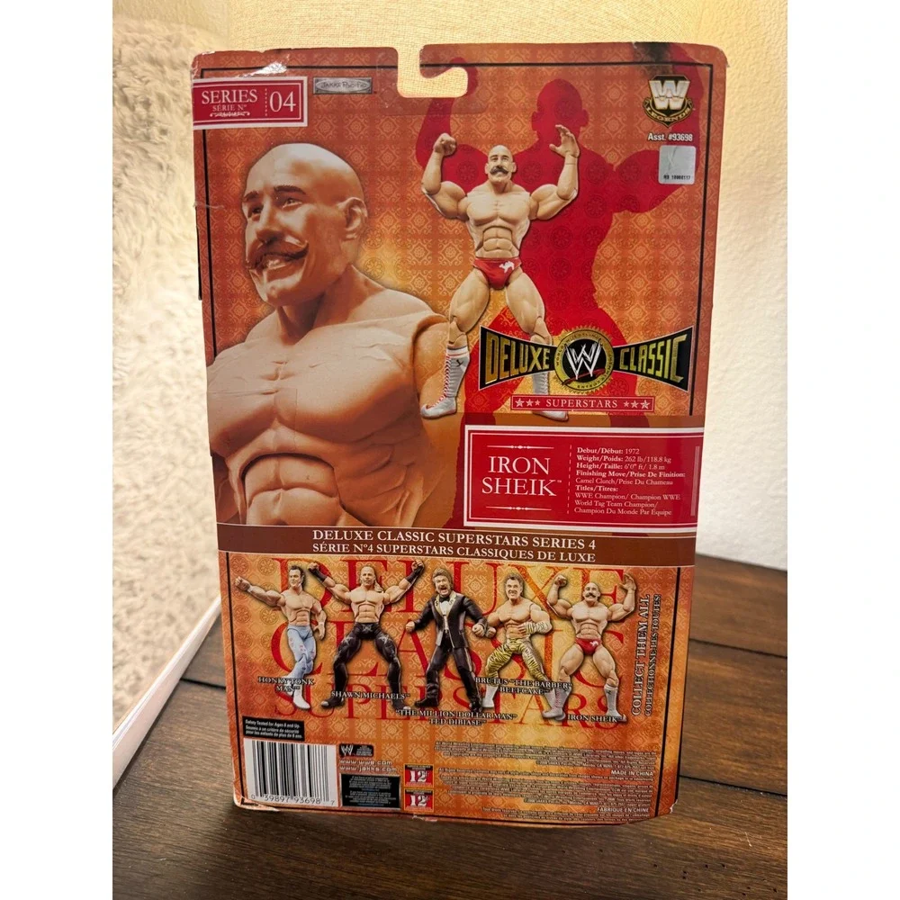 WWE Jakks Pacific Deluxe Classic Superstars Series 4 Iron Sheik Action Figure